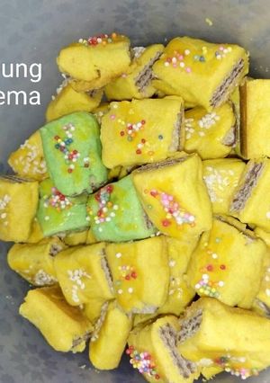 Foto resep Kukis Wafer gulung