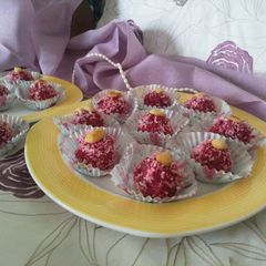 A picture of Beetroot & oats buds.