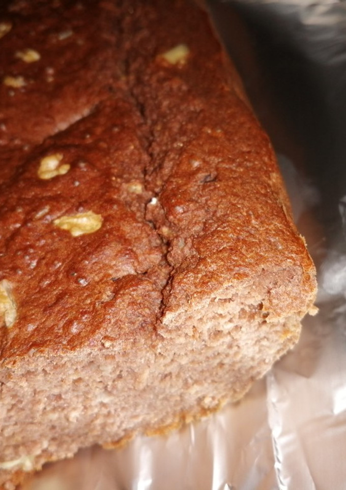 Una foto de Bizcocho fit de avena y 🍌