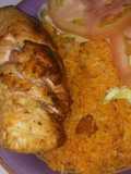 Pechuga rellena batata dulce