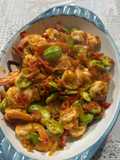 Balado Udang Sambel Pete