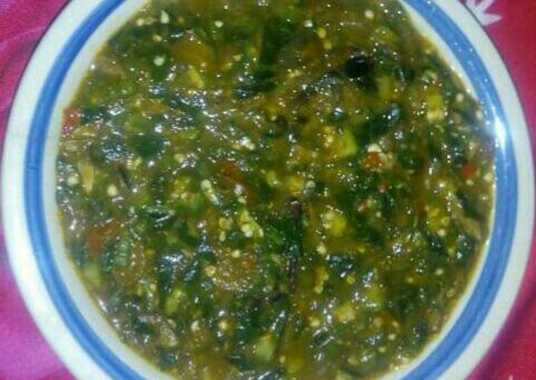 My Grandma Love This Ogbono and okro soup