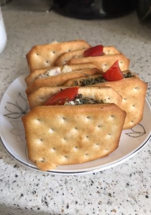 عکسی از دستور کراکر الویه