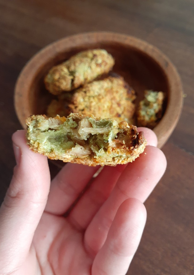 Una foto de Nuggets veganos sin TACC