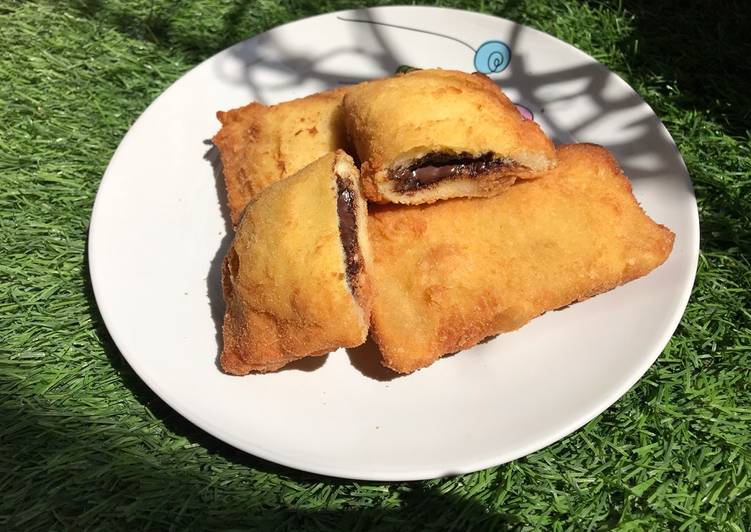 Roti Tawar Goreng Coklat Super Melting