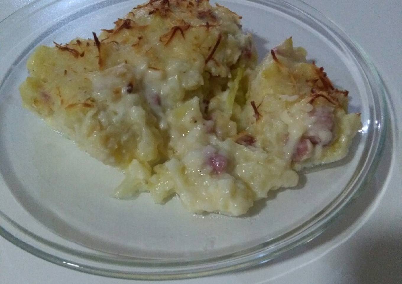 Coliflor a la bechamel