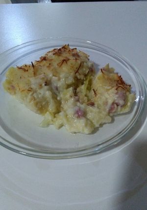 Una foto de Coliflor a la bechamel