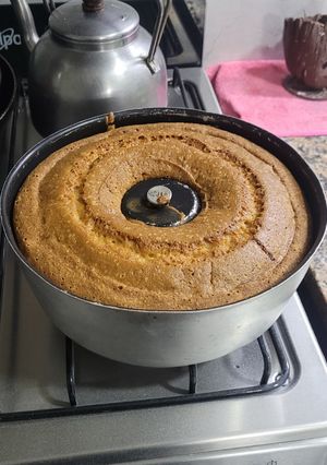 Una foto de Budín de yogur griego