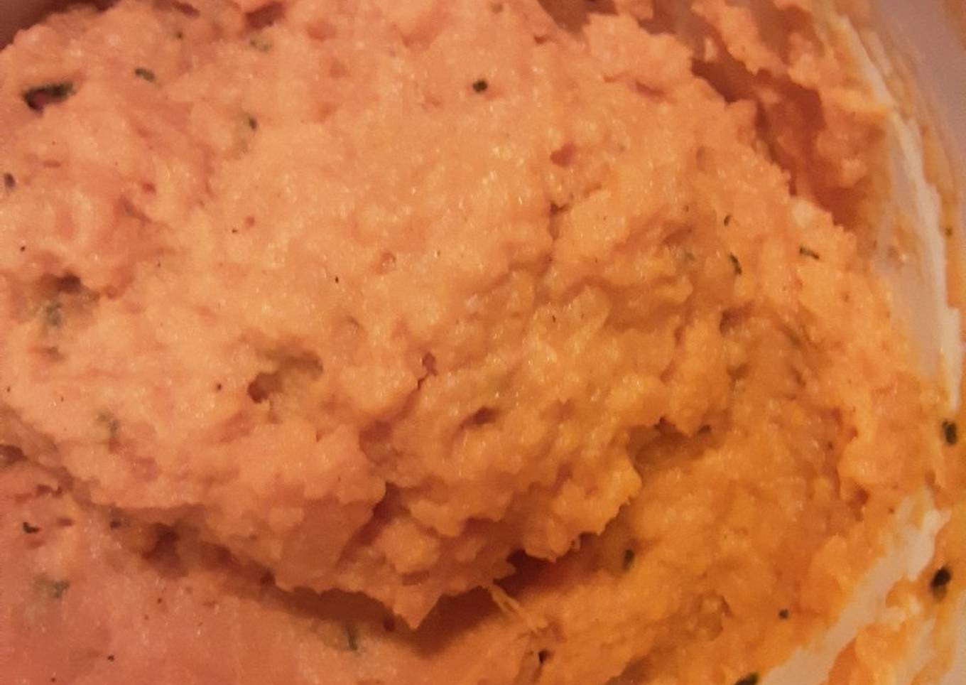 Browned butter mashed sweet potatoes