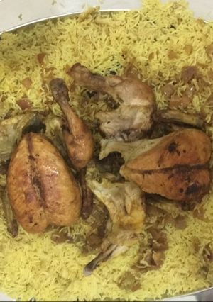 صورة لوصفة كبسة كويتية على طريقتي
