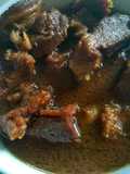 Krengsengan sapi petis jawa & madura