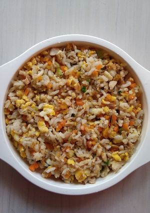 Foto resep MPASI nasi goreng 1+ enak dan sederhana
