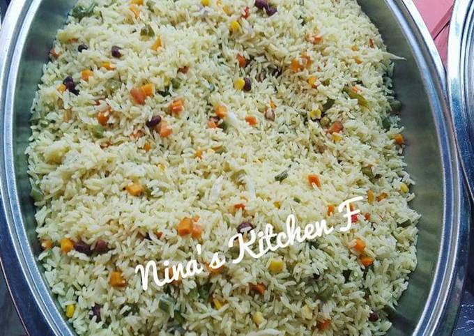 Steps to Prepare Quick Coconut rice