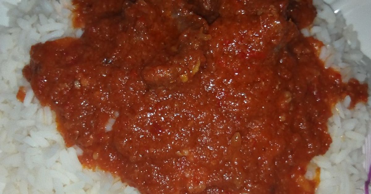 Rice And Stew Recipe by Meerah's Cuisine - Cookpad