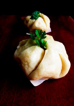 Hình của món Bánh bao nhà làm.