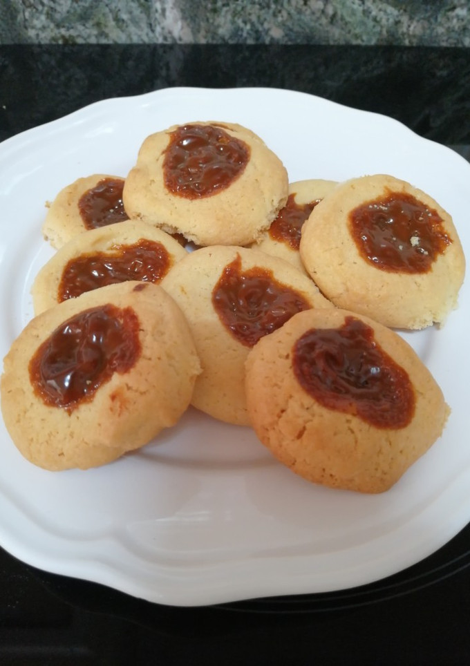 Una foto de Pastitas sencillas con dulce de leche