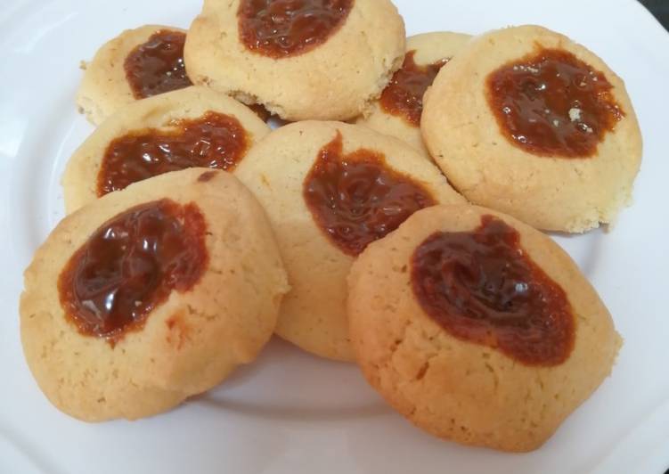 Pastitas sencillas con dulce de leche