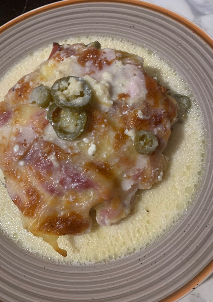 Una foto de Cazuela de pollo y jalapeño