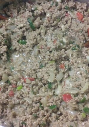 Una foto de Relleno para empanadas de carne