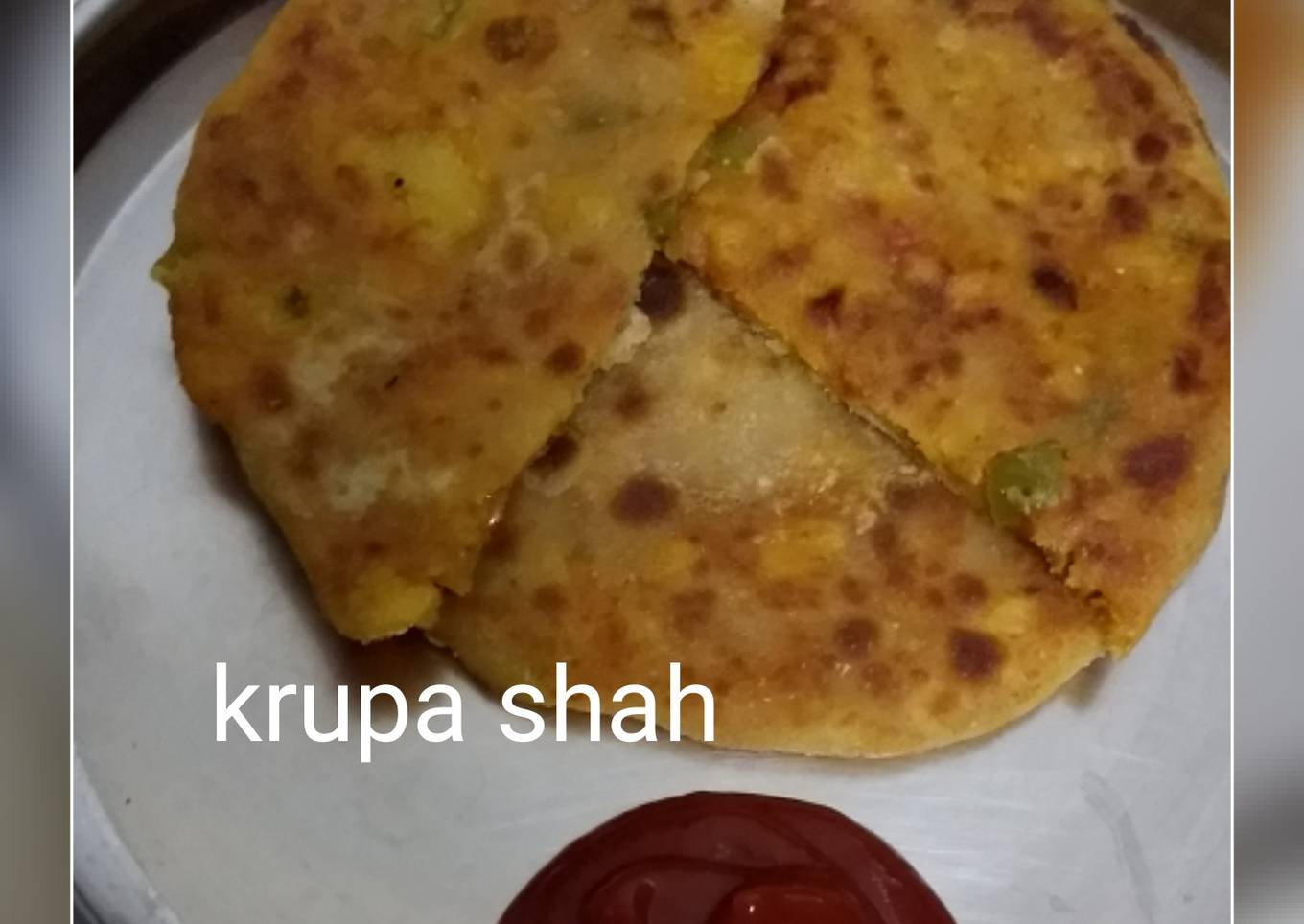 Pavbhaji kulcha