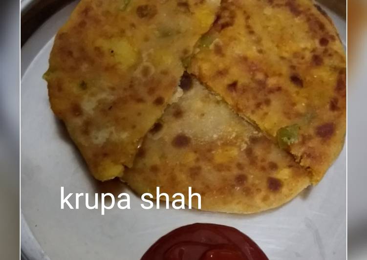 Recipe of Delicious Pavbhaji kulcha