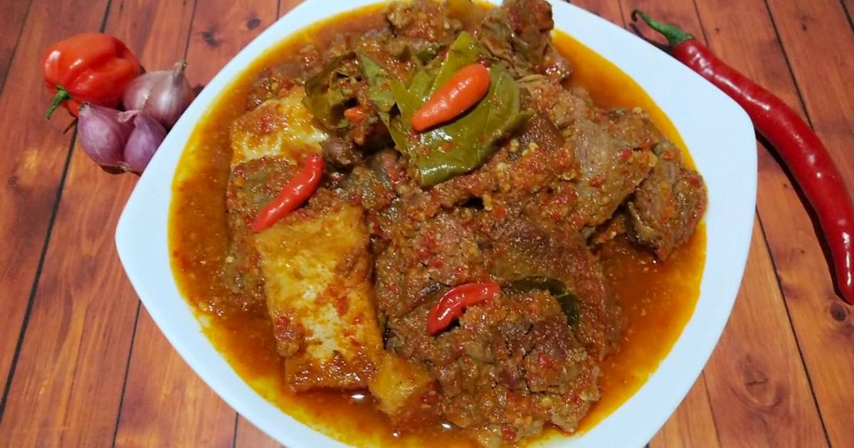 81 resep  daging  bumbu  rujak enak dan sederhana  Cookpad