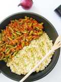 Bulgur cu fasole verde