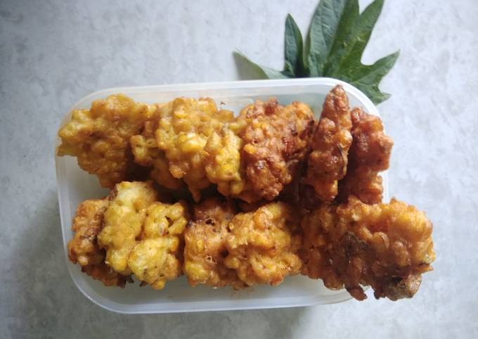 Ini dia! Resep buat Bakwan jagung sasa dijamin lezat