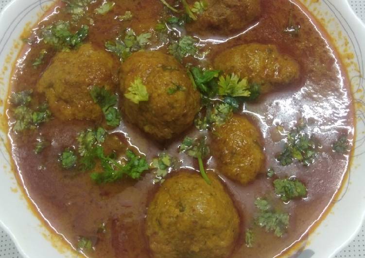 How To Something Your Mutton mince kofta curry