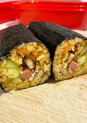 紫菜飯捲 ［Kimbap] 的食譜成品照片