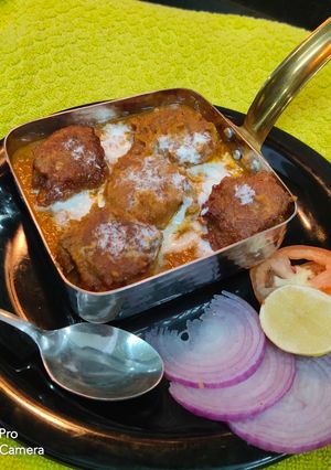 A picture of दुधी कोफ्ता करी.