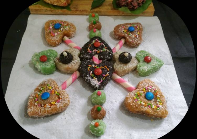 Colourful Multigrain Barfi Colourful Multigrain Barfi