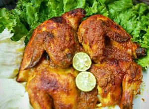 Foto resep Ayam bakar bumbu rujak