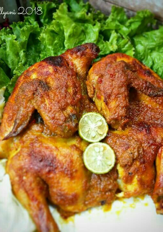 Foto resep Ayam bakar bumbu rujak
