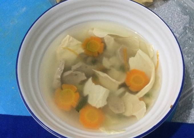 Resep Sup Kembang Tahu Oleh Cia Febri Cookpad