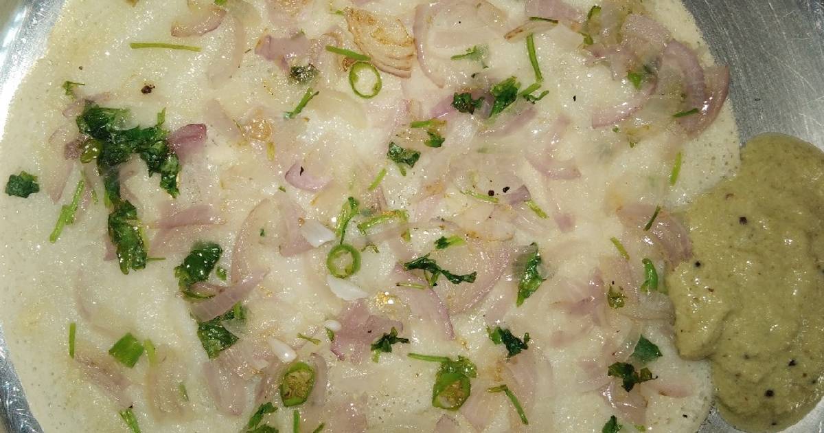 Onion dosa Recipe by Saranya Vignesh Cookpad
