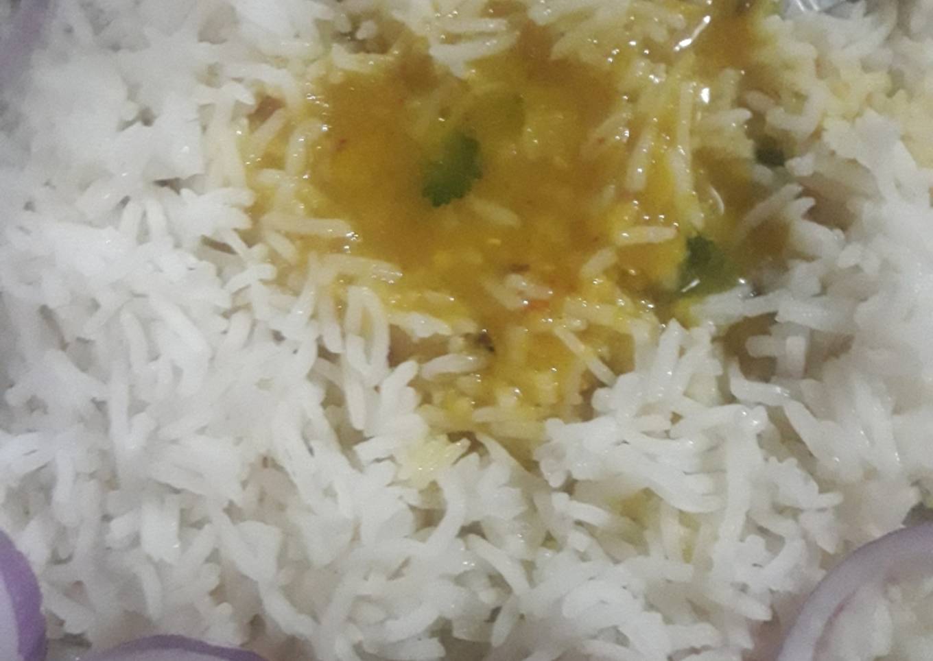 Arhar ki Dal with rice