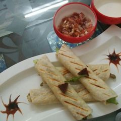 A picture of Cheese grill veg. taquitos wraps.