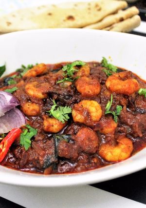 A picture of Prawn Balchao - Goan Style.