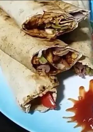 صورة لوصفة سندوتشات من بواقى الفراخ