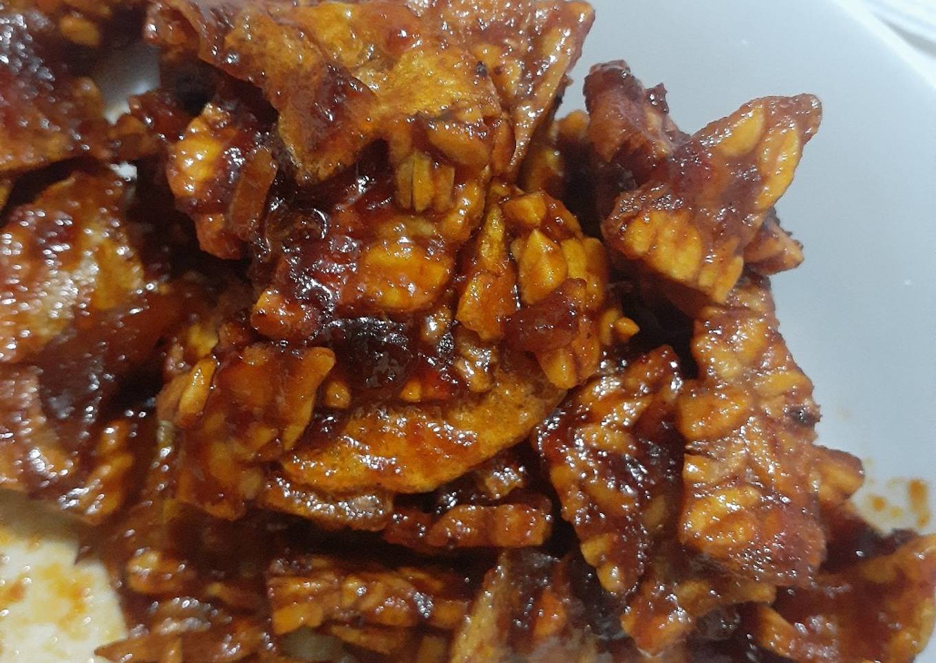 Kering tempe dan kentang
