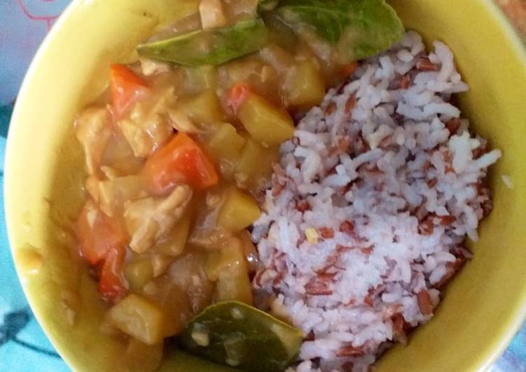 Japanese curry ricebowl