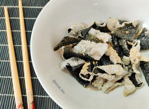 Foto principal de Snack de alga nori y arroz