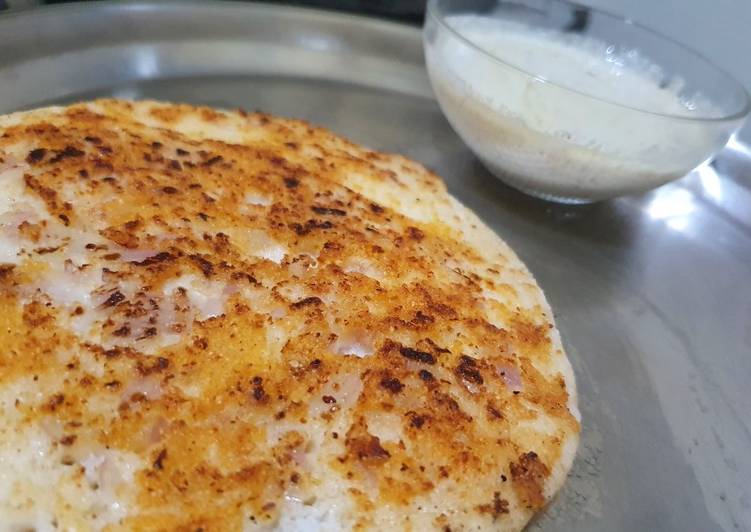 Recipe of Super Quick Homemade Onion Podi Uttapam