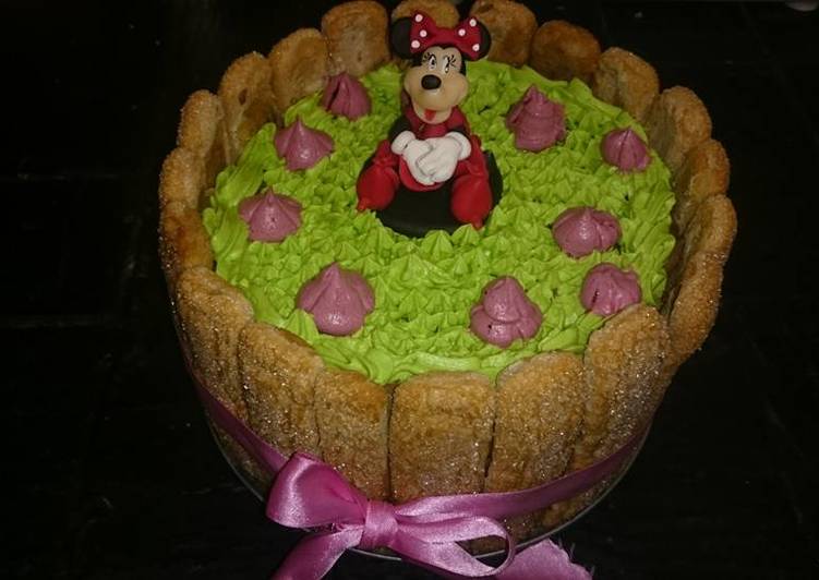 Step-by-Step Guide to Make Super Quick Homemade Torta helada Minnie Mousse