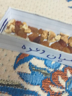 عکسی از دستور میان وعده رژیمی