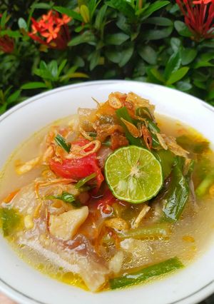 Foto resep Sop Bening Kaki Sapi (kikil)