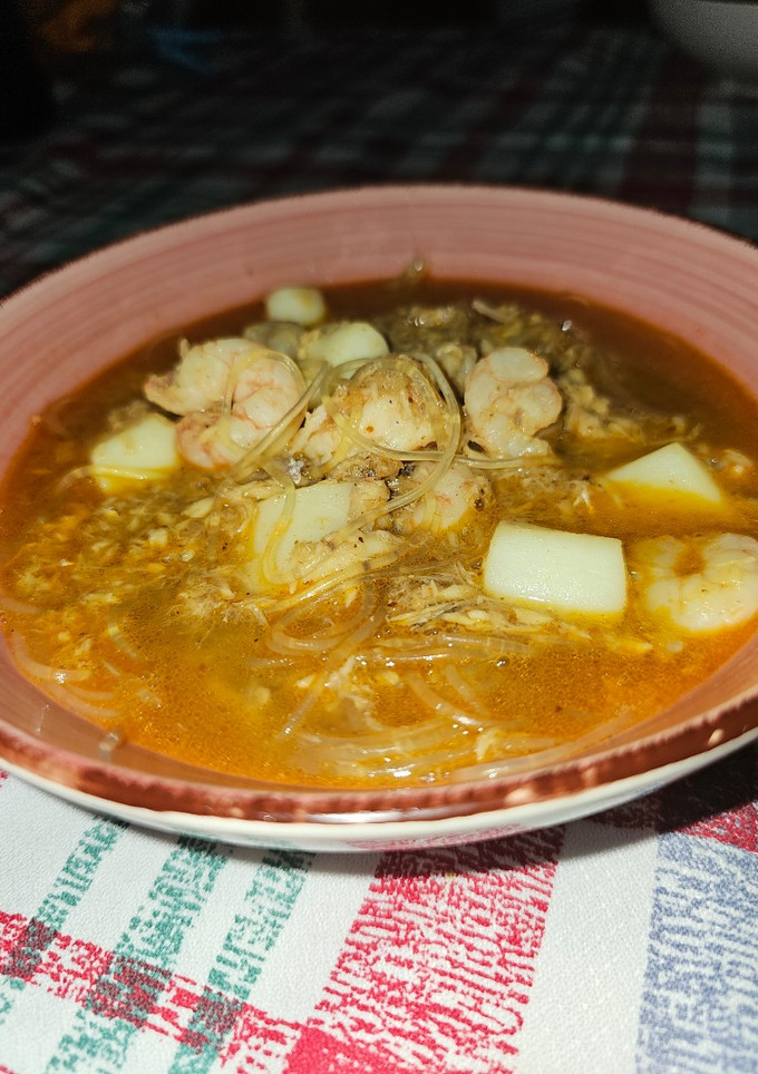 Una foto de Sopa de pescado
