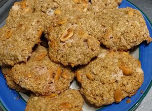 Una foto de Galletitas de avena y maní