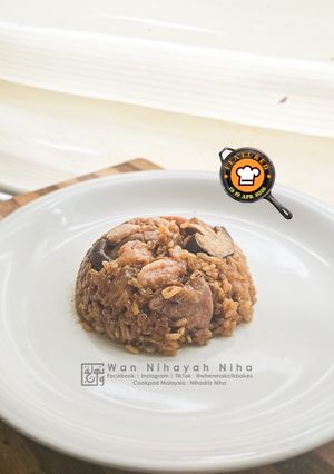 Gambar Loh Mai Gai (Pulut Ayam Kukus)